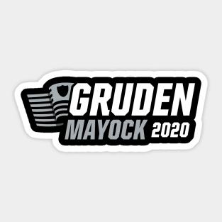 Gruden Mayock 2020 Sticker